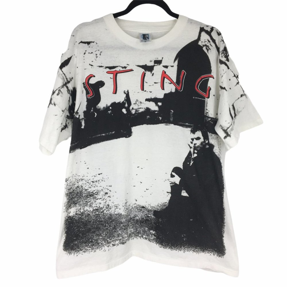 Vintage Sting 1993 GEM Concert Tour T Shirt